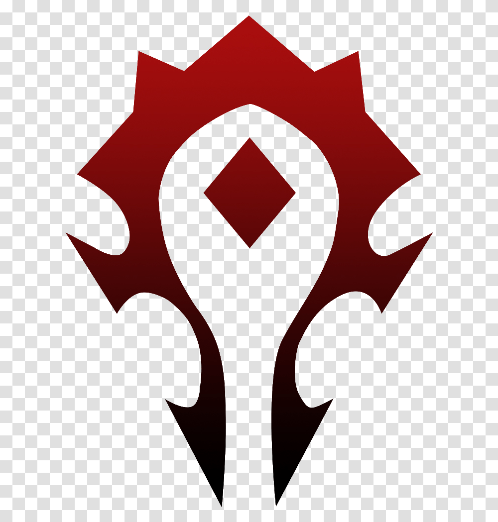 A Reddit Dystopia - Bleeding Hollow Us Horde World Of Warcraft Horde Symbol, Cross, Hand, Text, Batman Logo Transparent Png