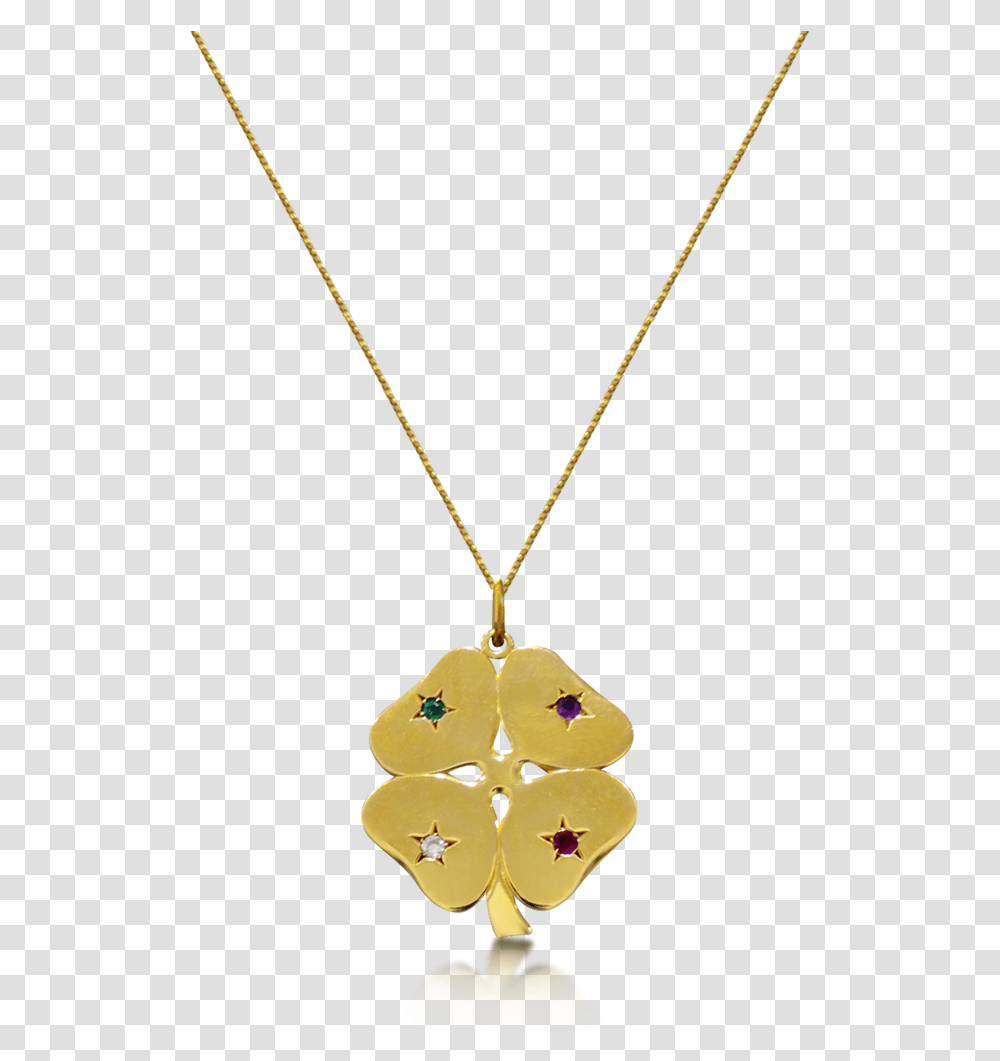 A Retro Dear Four Leaf Clover Charm Necklace By Cartier, Pendant, Jewelry, Accessories, Accessory Transparent Png