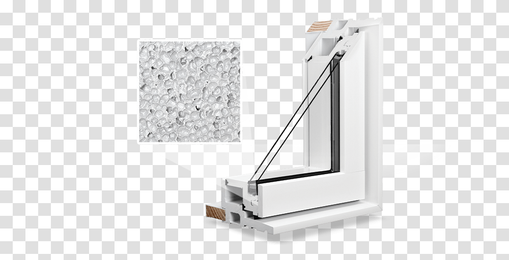 A Revocell Window Cutaway Architecture, Building, Aluminium, Skylight Transparent Png