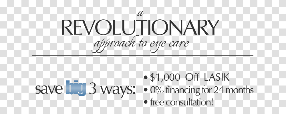 A Revolutionary Approach To Eye Care Calligraphy, Alphabet, Silhouette Transparent Png