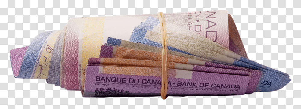 A Roll Of Canadian Currency In Different Denominations Tithes And Offering Firstfruit, Home Decor, Towel, Bath Towel, Linen Transparent Png