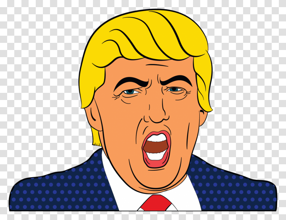 A Short Essay On The Poetry Of Donald Trump, Face, Person, Mouth, Laughing Transparent Png