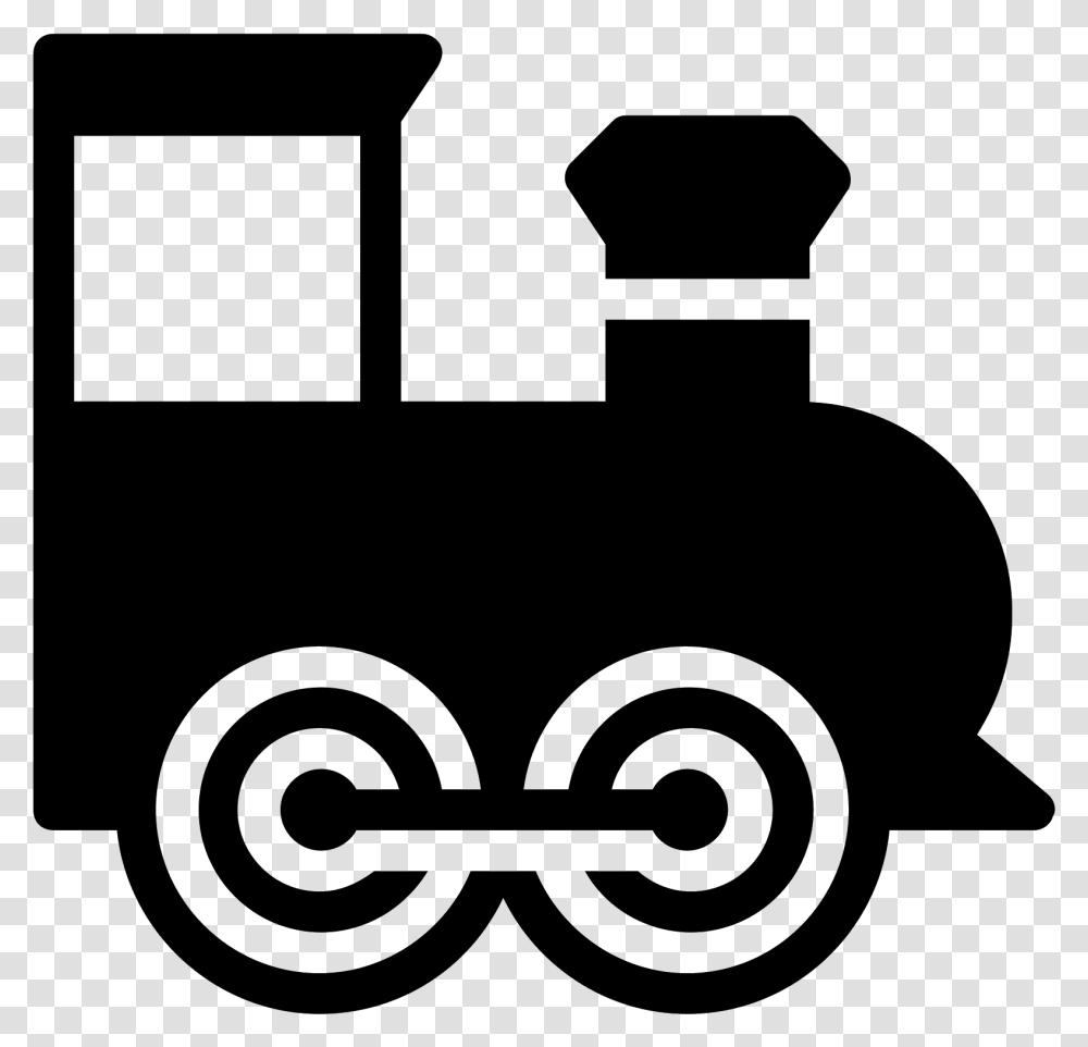 A Single Unattached Old Fashioned Train Car Specifically Stop Train Icon, Gray Transparent Png