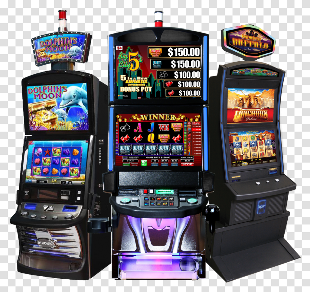 A Slot Machine From Spielo Atronic Oxygen Diversity, Gambling, Game, Monitor, Screen Transparent Png