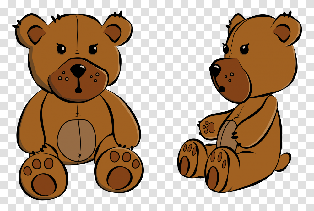 A Small Living Room Background Cartoon Clipart On Digital Painting, Toy, Outdoors, Nature, Teddy Bear Transparent Png
