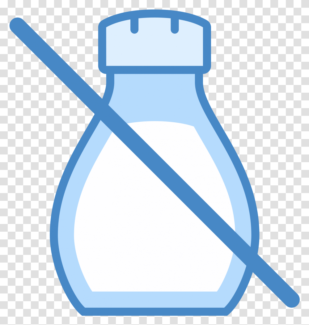 A Small Rounded Salt Shaker With A Large S On Front, Shovel, Tool, Bottle, Water Bottle Transparent Png