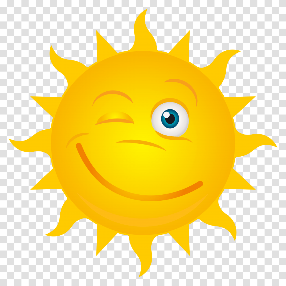 A Smiling Sun Clipart 12 Hd Download Download, Fish, Animal, Puffer, Sea Life Transparent Png