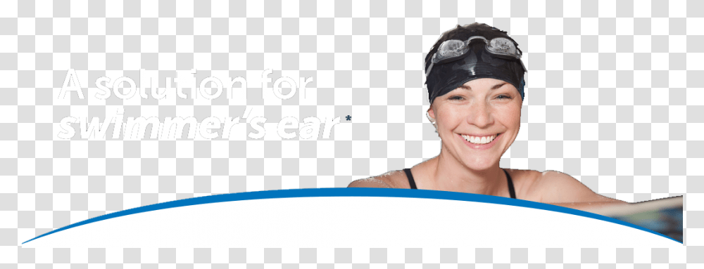 A Solution For Swimmer S Ear Vacation, Person, Helmet, Hat Transparent Png