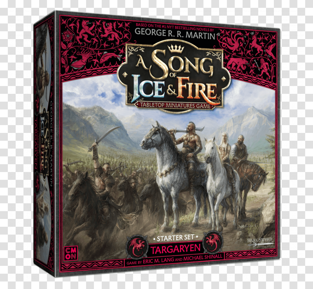 A Song Of Ice & Fire Targaryen Starter Set Song Of Ice And Fire Targaryen Starter Set, Horse, Mammal, Animal, Person Transparent Png