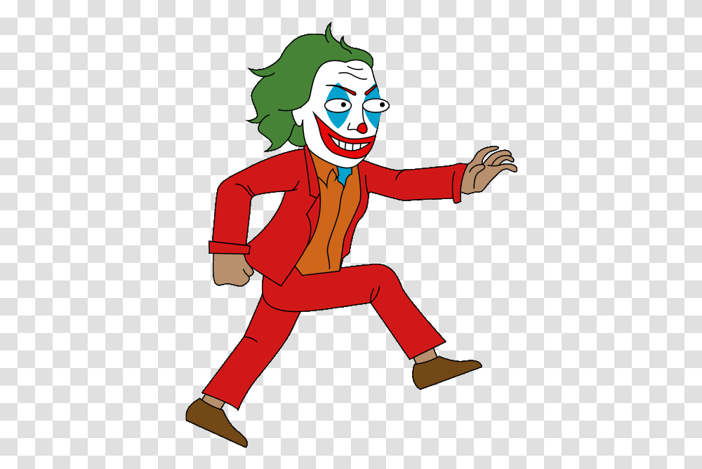 A Spooky Halloween Game The Joker Pennywise And Wrinkles Clown Joker Gif Animated, Performer, Person, Human, Mime Transparent Png