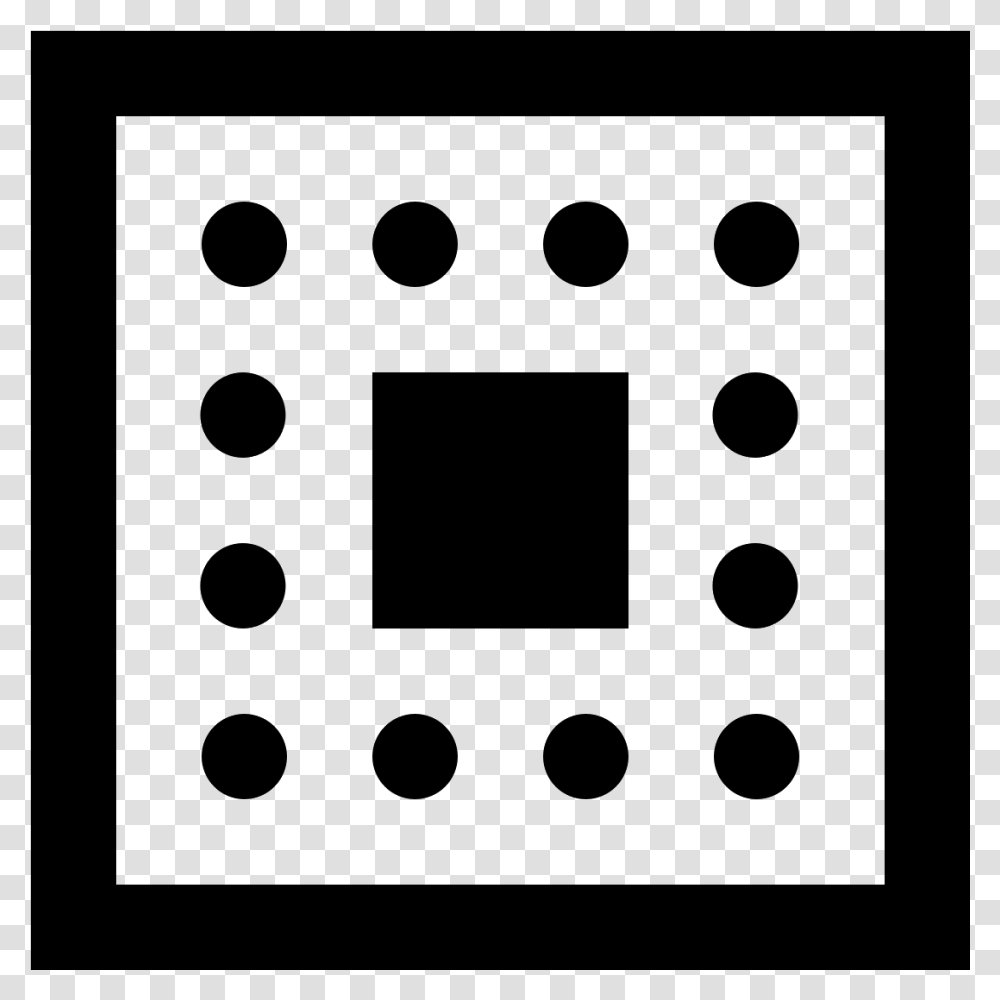 A Square With Slightly Rounded Corners With A Smaller Circle, Gray, World Of Warcraft Transparent Png