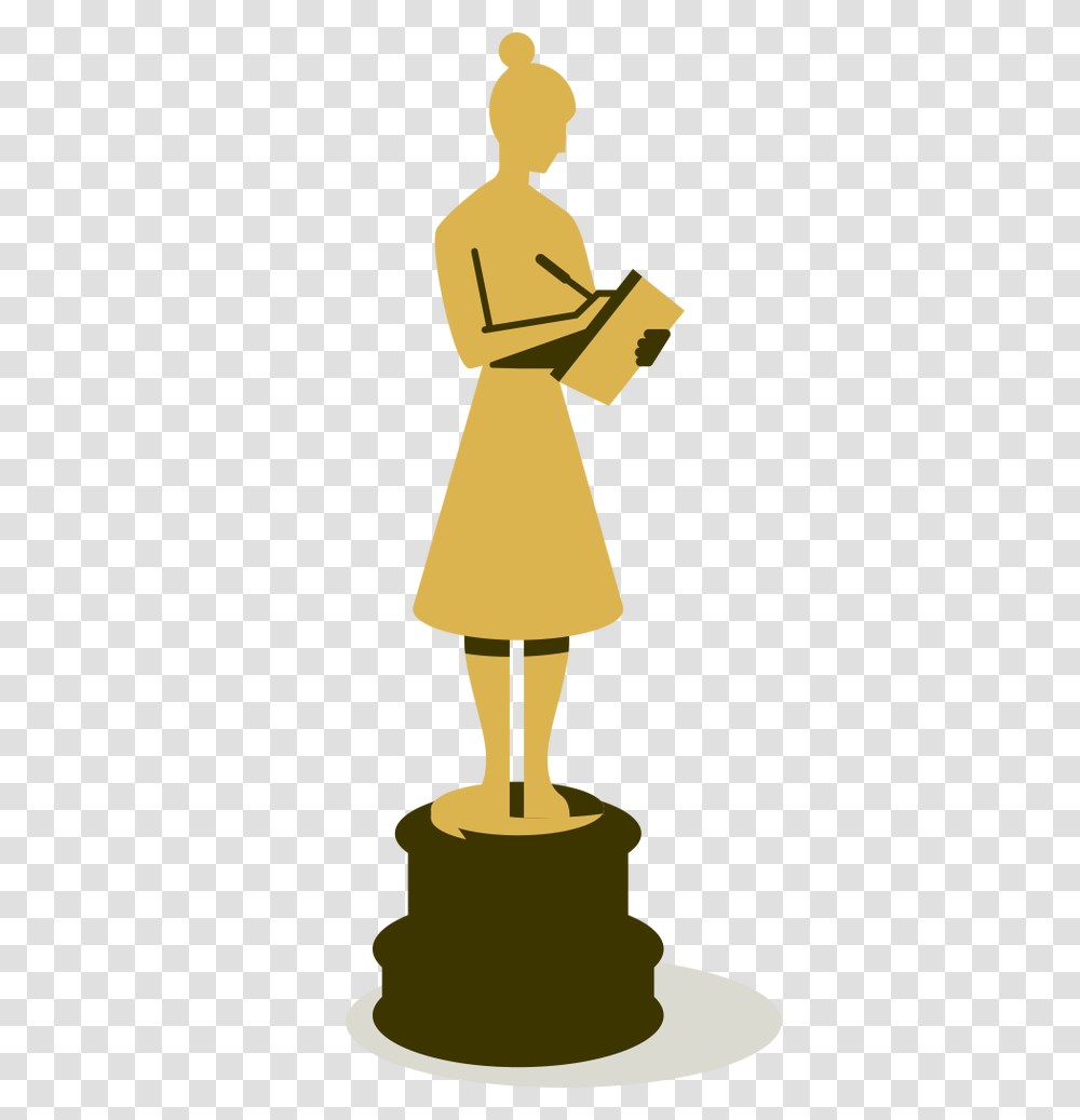 A Statue More Than Worth Its Weight In Gold, Table Lamp, Lampshade, Snowman, Winter Transparent Png