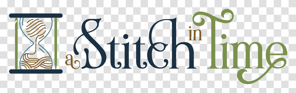 A Stitch In Time Designs Calligraphy, Alphabet, Word, Number Transparent Png
