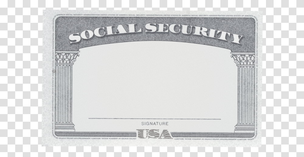 A Stolen Social Security Card Social Security Card, Page, White Board, People Transparent Png