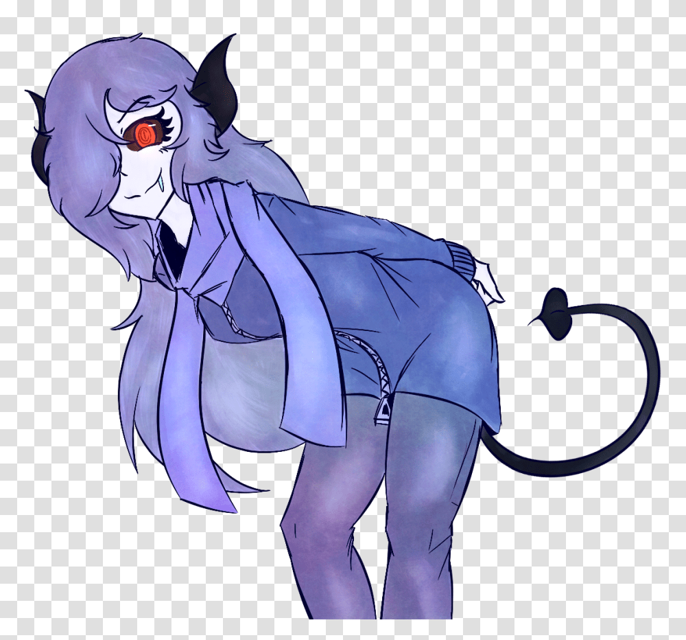 A Succubus Spots Her Prey Monster Girls Know Your Meme, Animal, Mammal, Person, Human Transparent Png