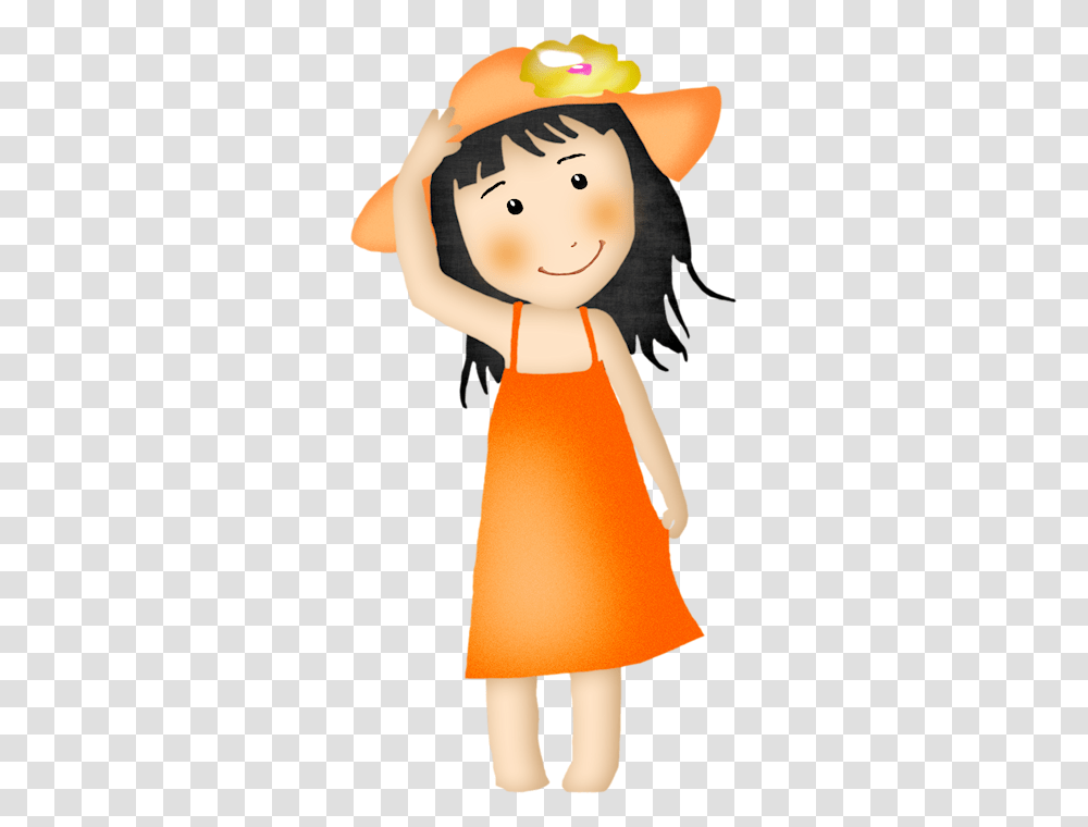 A Sweet Escape Girl Clipart Clip Art And Album, Tank Top, Doll, Toy Transparent Png