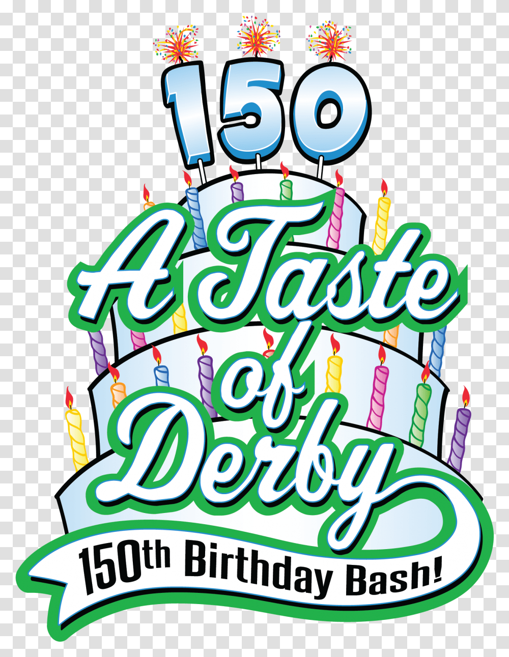 A Taste Of Derby 150th Birthday Bash Presented By Capitol Aviators, Advertisement, Flyer, Poster, Paper Transparent Png