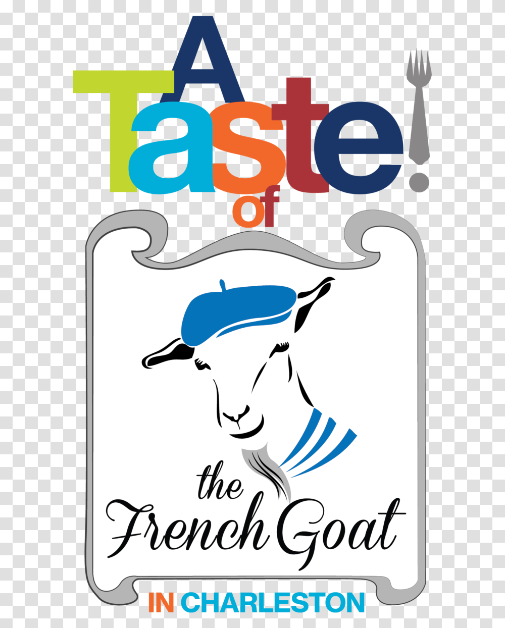 A Taste Of The French Goat In Charleston Gabriella, Label, Poster Transparent Png