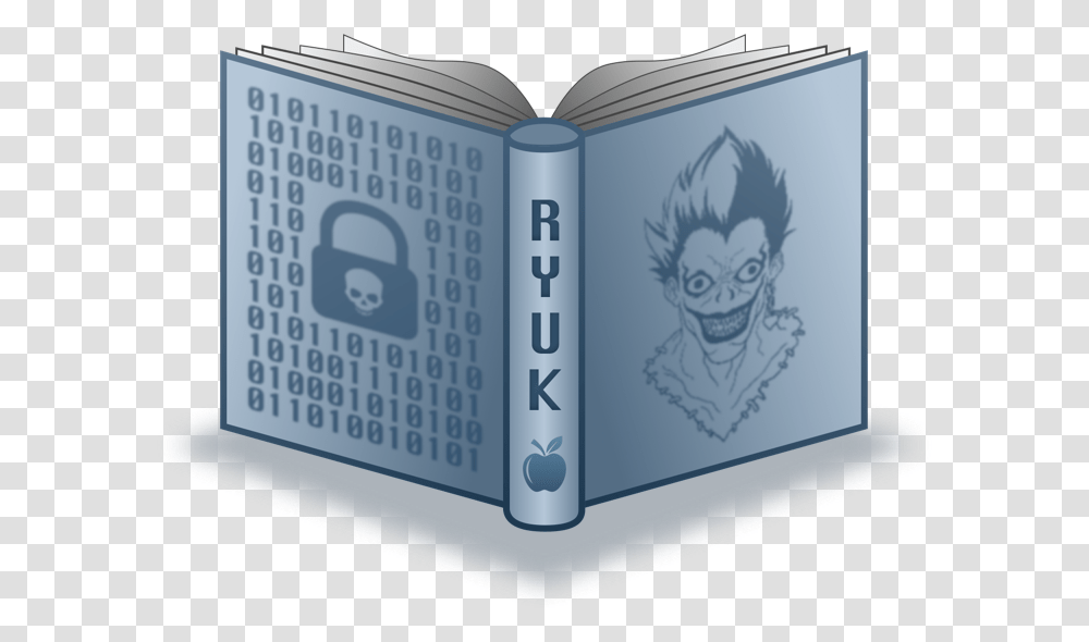 A Themed Image For Ryuk Ransomware Illustration, Book, Word Transparent Png