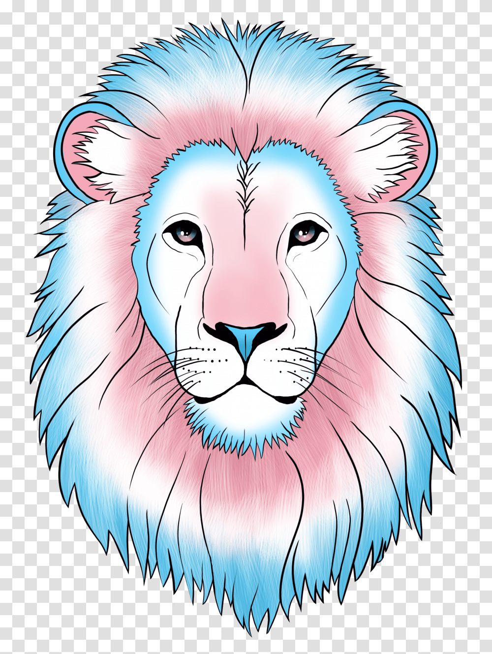 A Trans Lion I Made Was Recommend East African Lion Transparent Png