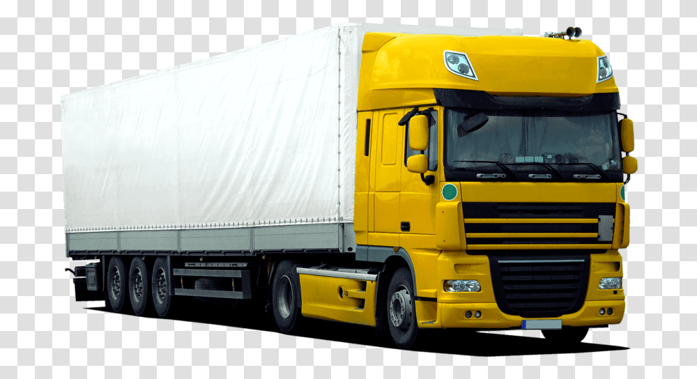 A Truck Or Lorry As It Is Used To Transport Freight Trailer Truck, Vehicle, Transportation, Moving Van Transparent Png