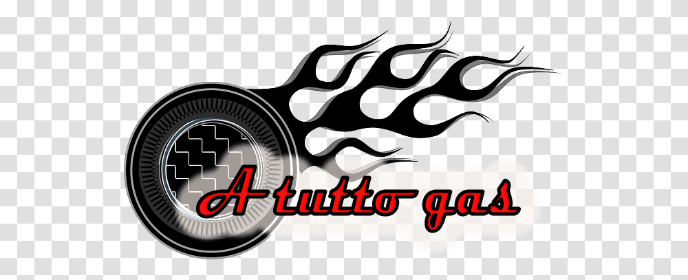 A Tutto Gas Logo Fire, Text, Urban, Symbol, Trademark Transparent Png