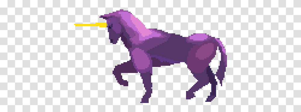 A Unicorn With Shiny Golden Horn Master Of Animation Animated Gif Purple Unicorn Gif, Reptile, Animal, Dinosaur, T-Rex Transparent Png