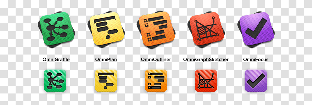 A Unified App Icon Style The Omni Group Language, Text, Symbol, Number, Clothing Transparent Png