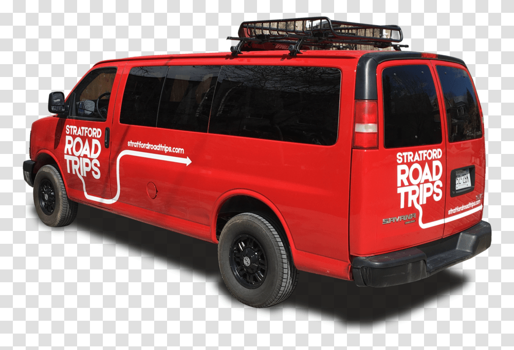 A Van On A Road Trip Compact Van, Fire Truck, Vehicle, Transportation, Bus Transparent Png