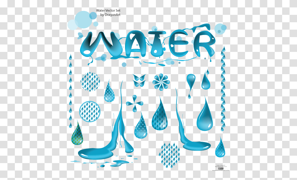 A Variety Of Water Vector Material Water Vector, Cutlery, Metropolis, City, Urban Transparent Png
