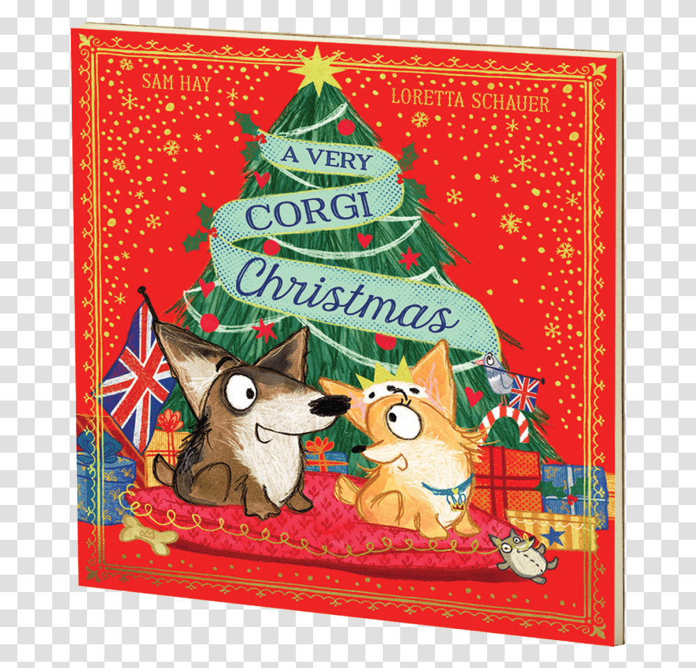 A Very Corgi Christmas, Cat, Pet, Mammal, Animal Transparent Png