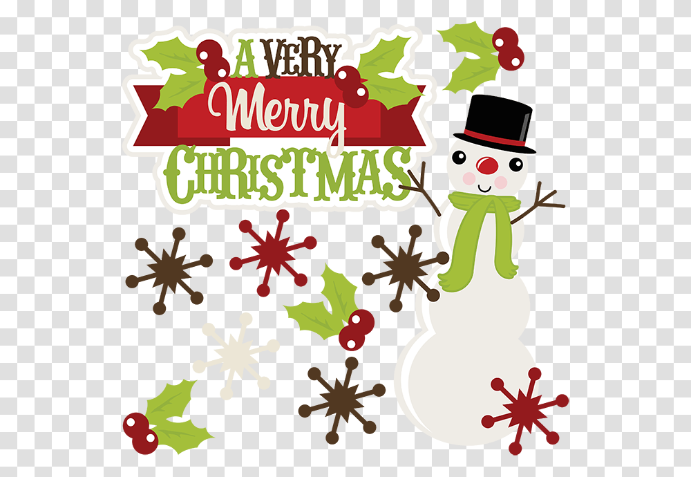 A Very Merry Christmas Christmas Clipart Cute Clipart Cute, Advertisement, Poster, Flyer, Paper Transparent Png