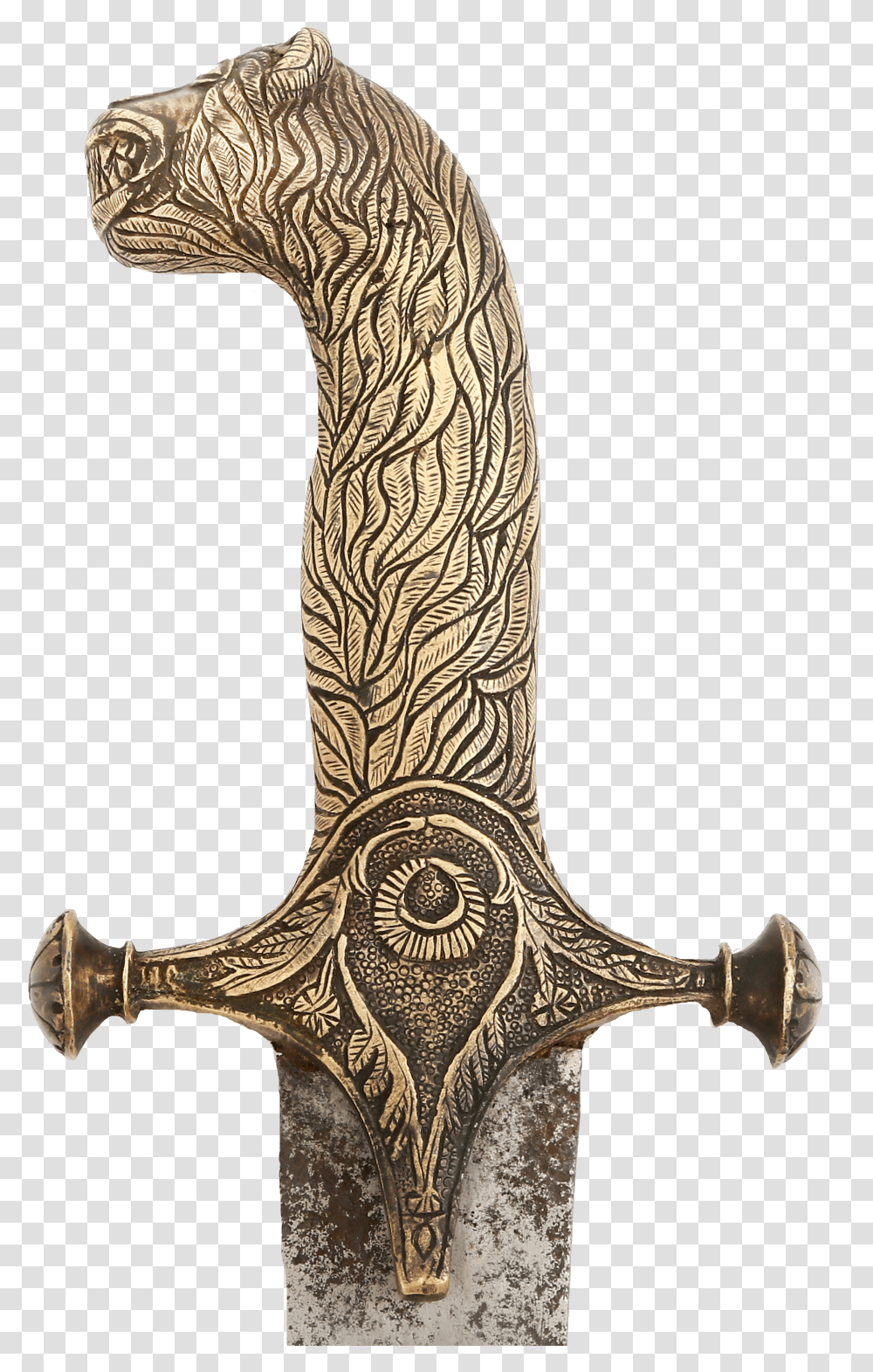 A Very Rare And Important Sword From The Circle Of Dagger, Bronze, Cross, Stick Transparent Png
