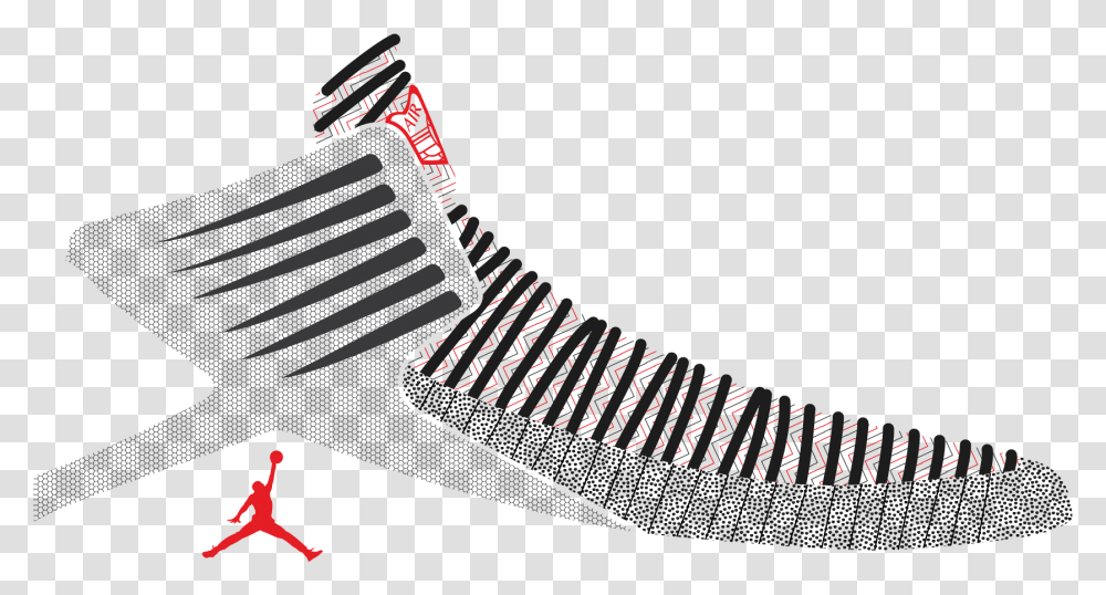A Visual History Of Every Air Jordan Air Jordan, Comb, Sock, Shoe, Footwear Transparent Png