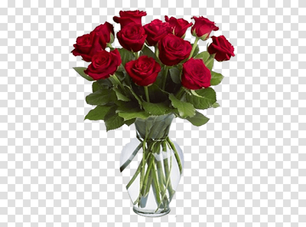 A Warm Smile Dozen Roses, Plant, Flower, Blossom, Flower Bouquet Transparent Png