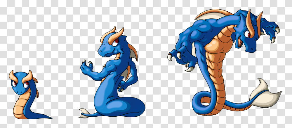 A Water Snake Who Turns Into A Water Dragon Snake Pokemon Transparent Png
