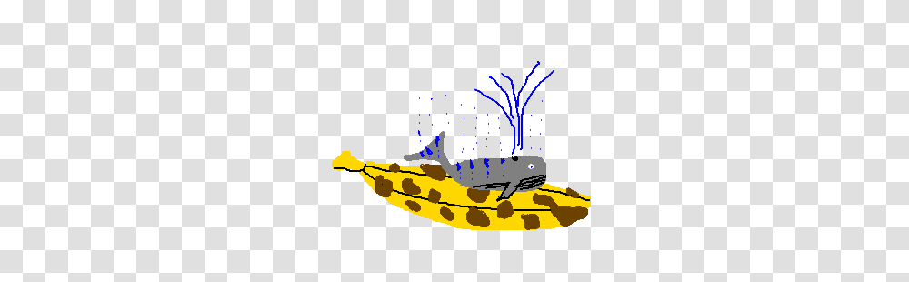 A Wet Whale In A Rotten Banana, Boat, Vehicle, Transportation, Watercraft Transparent Png