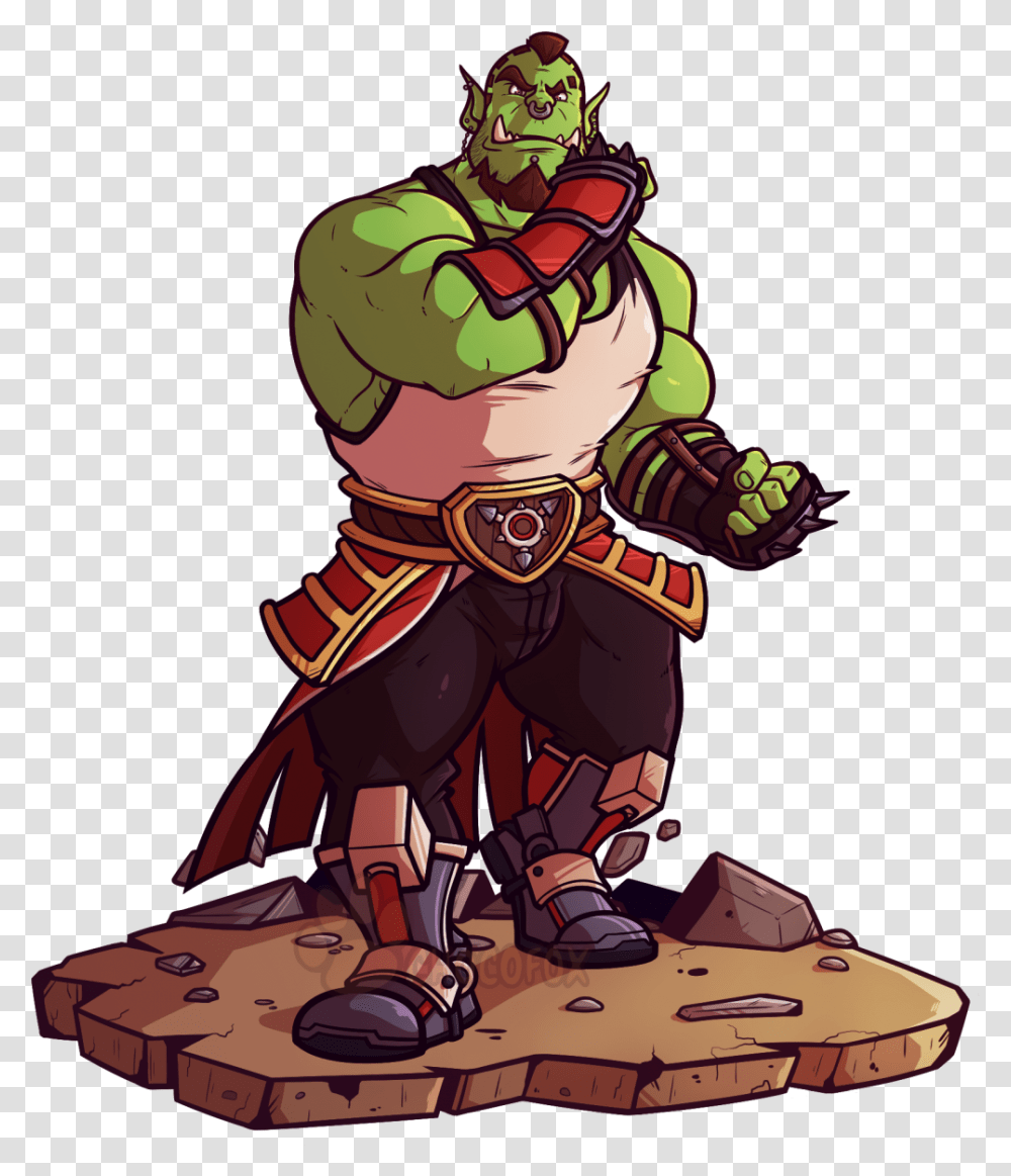 A Wild Orc Appears Cartoon, Person, Human, Apparel Transparent Png
