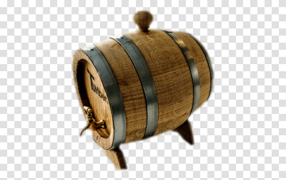 A Wooden Barrel For Wine Whisky Or Beer Beczka Do Piwa, Keg, Helmet, Apparel Transparent Png
