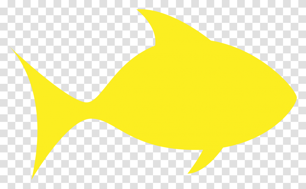 A Yellow Fish Icons Yellow Clipart Fish, Animal, Sea Life, Banana, Fruit Transparent Png