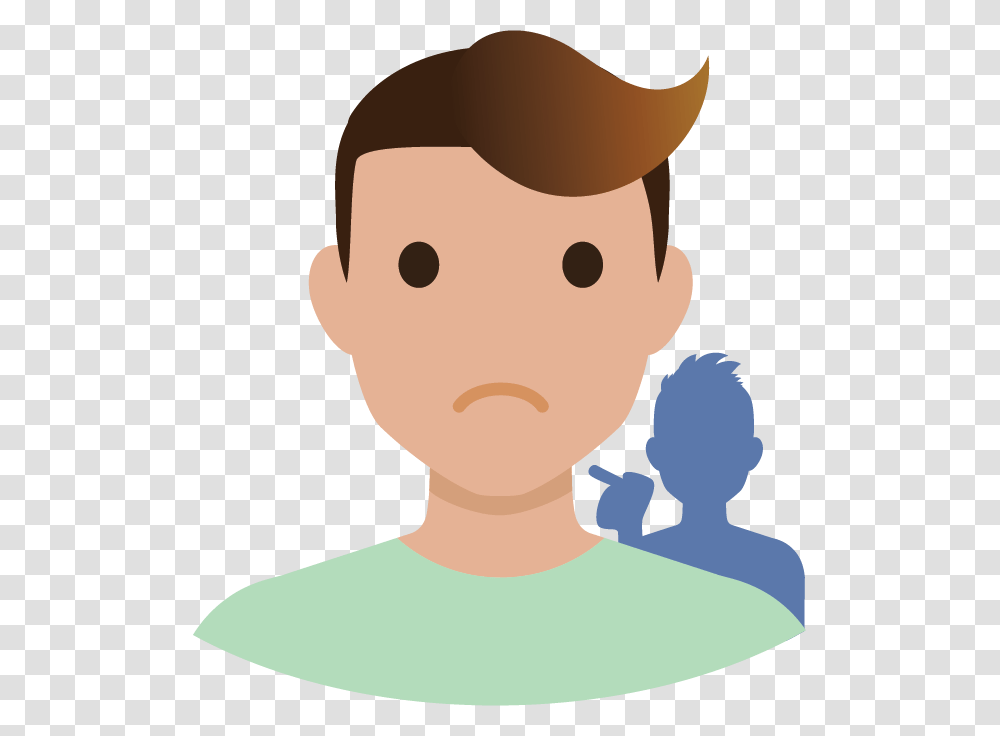 A Young Person With A Group Behind Them Cartoon, Snowman, Outdoors, Nature, Face Transparent Png