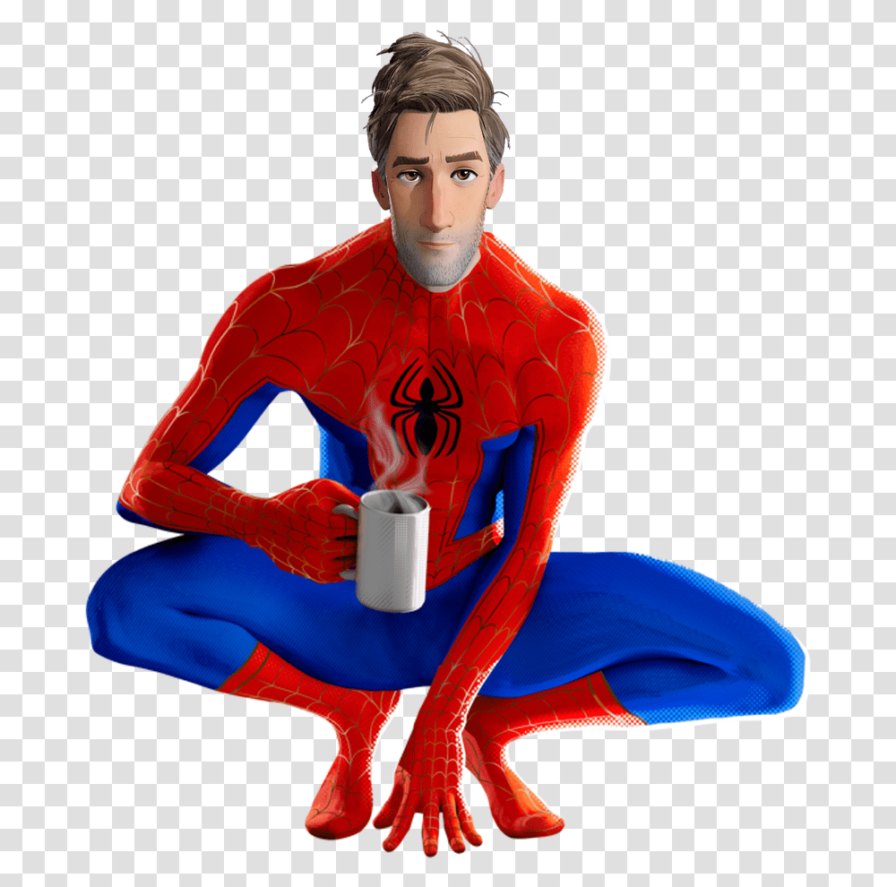 0545 4119 9d64 Spiderman Into The Spider Verse, Apparel, Person, Human Transparent Png