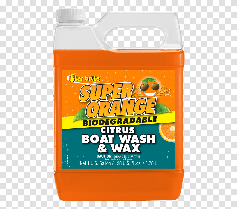 A1 Star Brite Super Orange Citrus Boat Wash, Juice, Beverage, Drink, Orange Juice Transparent Png