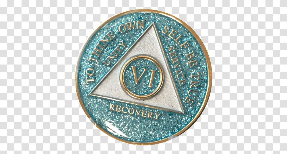 Aa Medallion Glitter Turquoise Coin Yrs 1 50 Circle, Logo, Symbol, Trademark, Badge Transparent Png