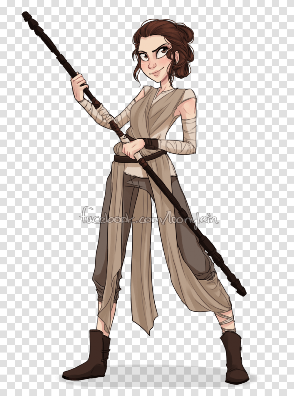 Aaaaaaaan Another Rey Fan Art D An Anon Wants Me To Finish, Person, Costume, Duel Transparent Png