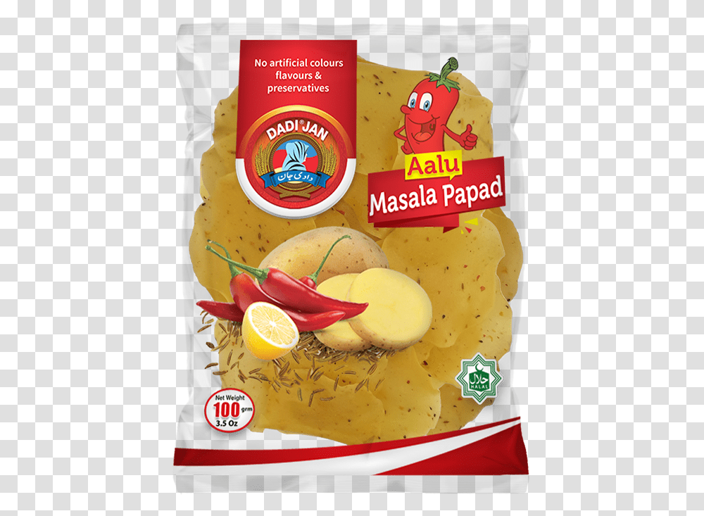 Aalu Masala Papad New Pommes Dauphine, Plant, Food, Vegetable, Sliced Transparent Png