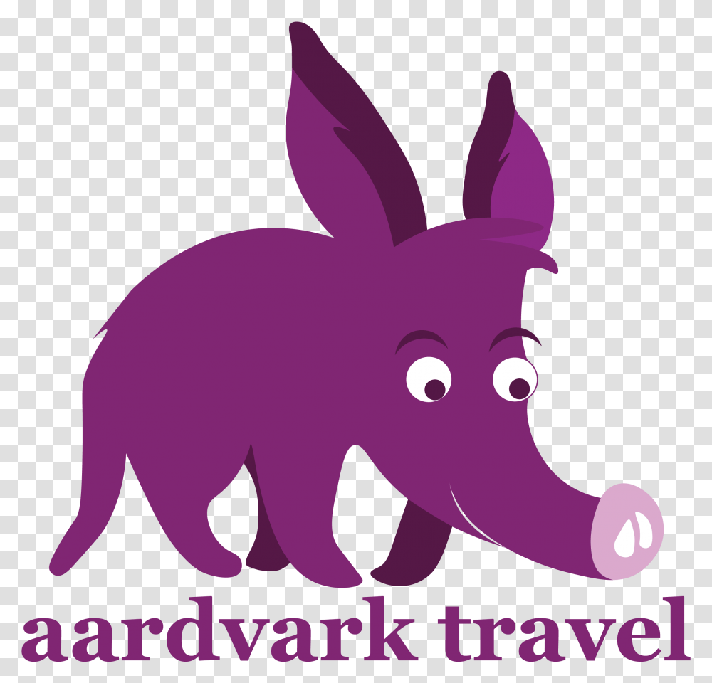 Aardvark Travel Cartoon, Mammal, Animal, Wildlife Transparent Png