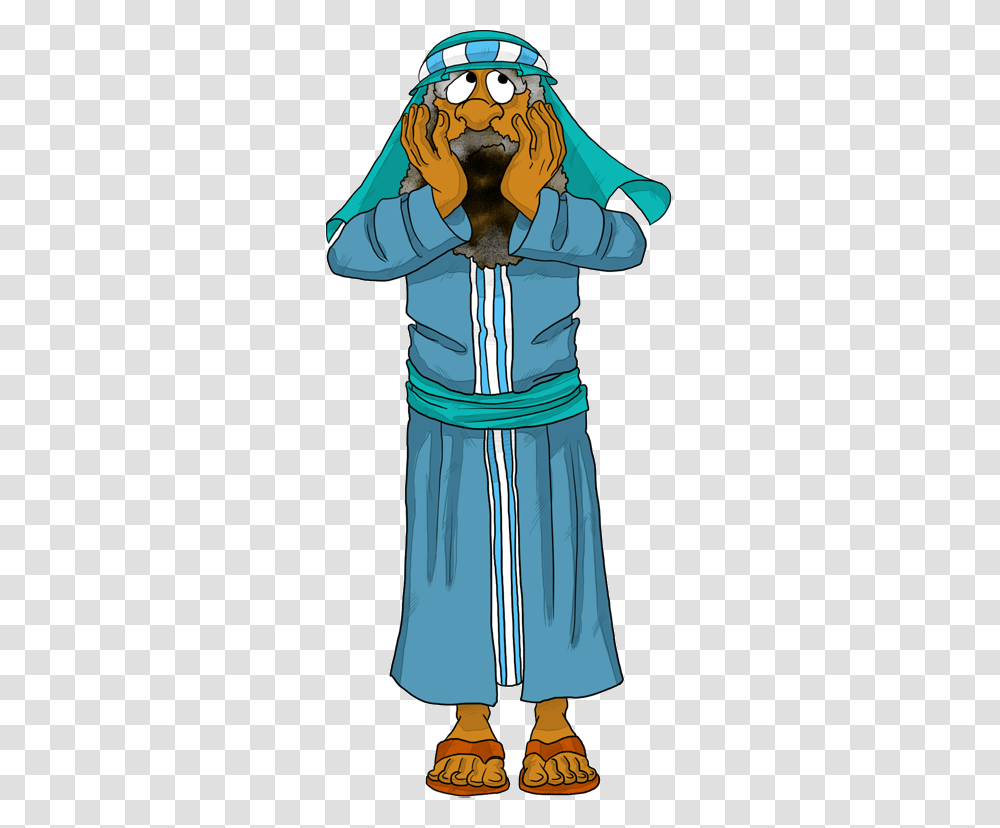 Aaron Brother Of Moses The First High Priest This Picture, Costume, Person, Sleeve Transparent Png
