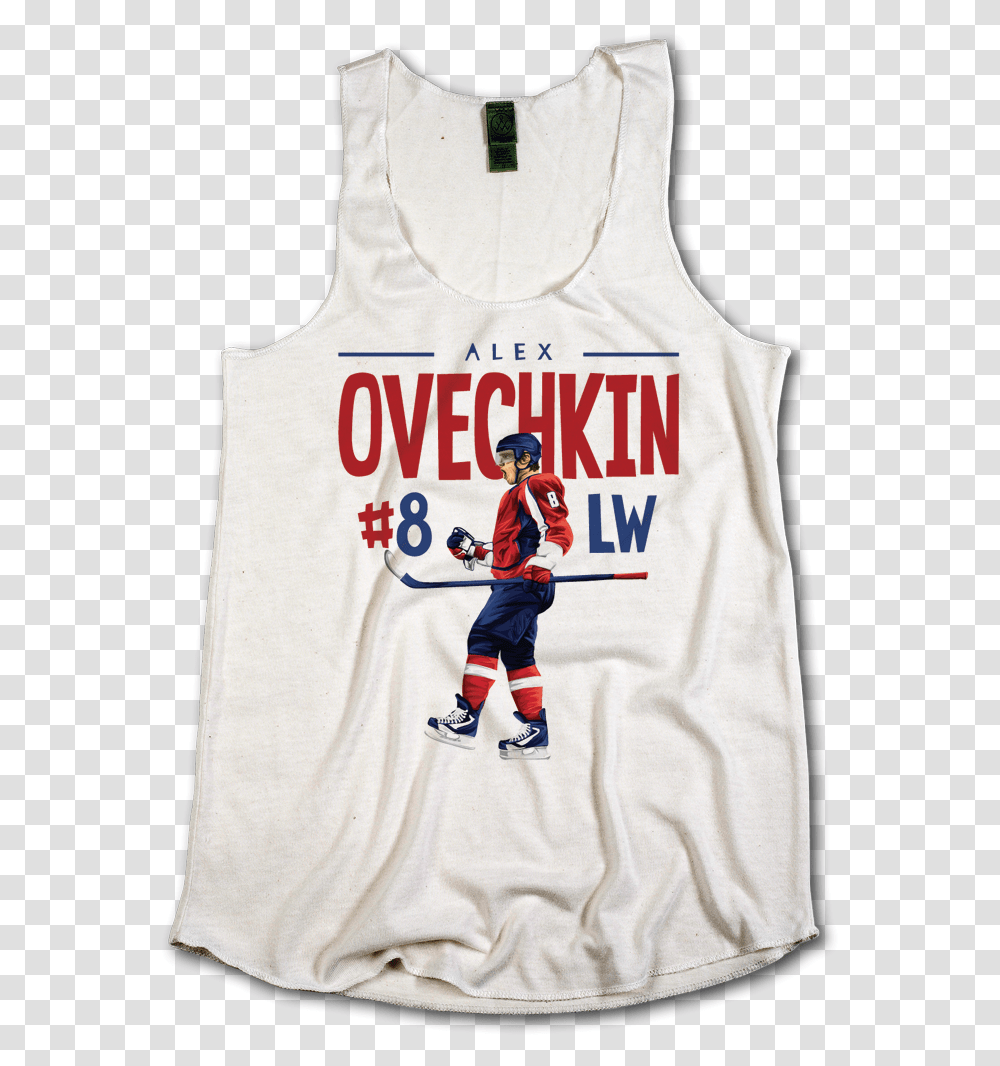 Aaron Rodgers Alex Ovechkin Tank Tops Blue Products Vest, Apparel, Person, Human Transparent Png