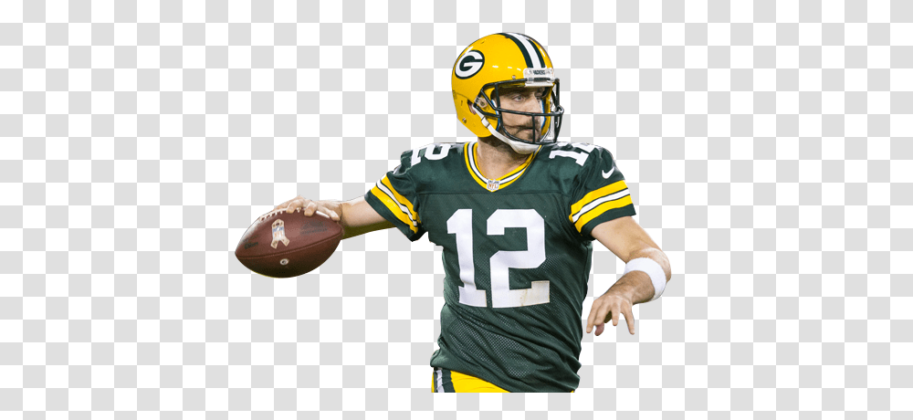 Aaron Rodgers Image, Helmet, Apparel, Person Transparent Png